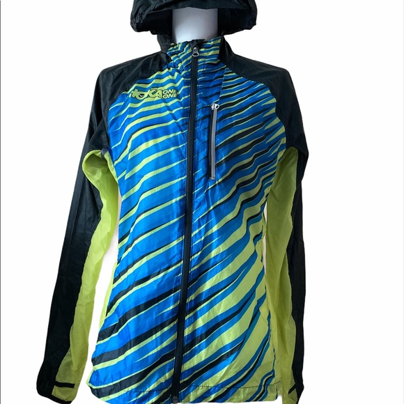 hoka one one running jacket